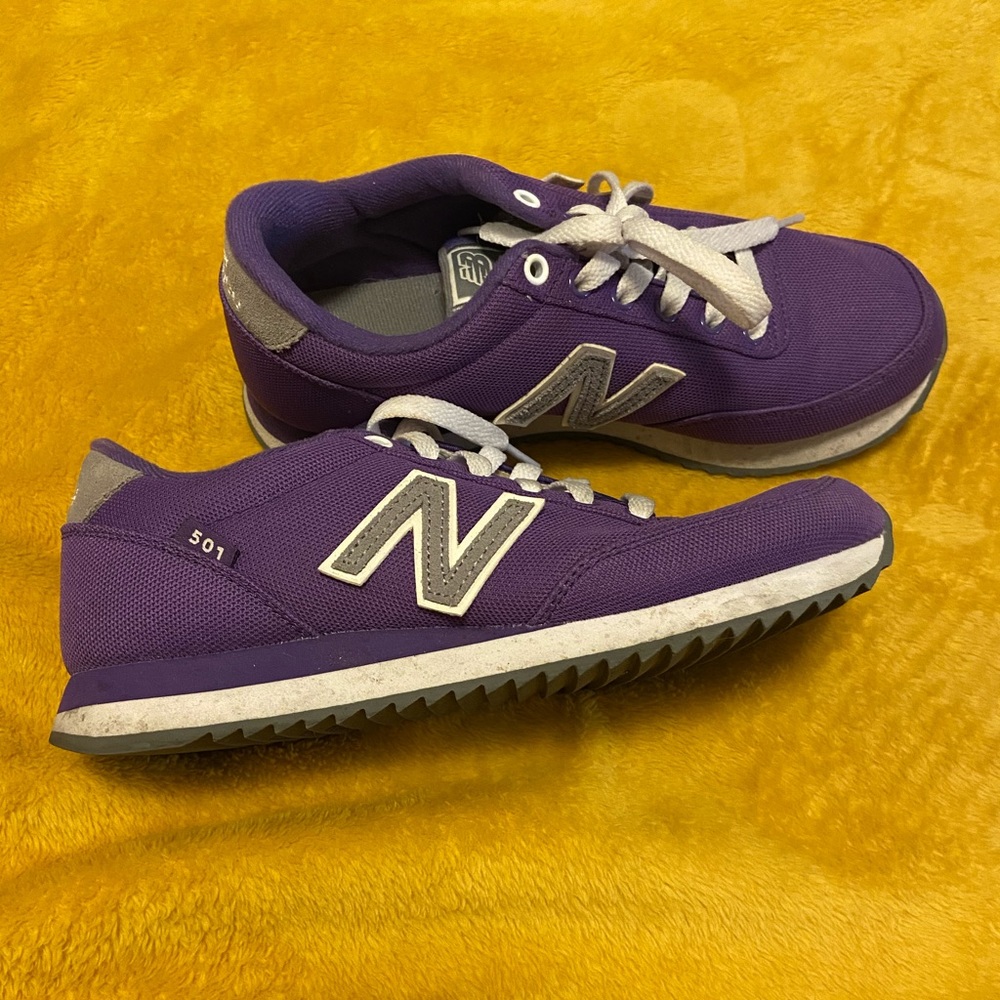 New Balance Purple Athletic Shoes